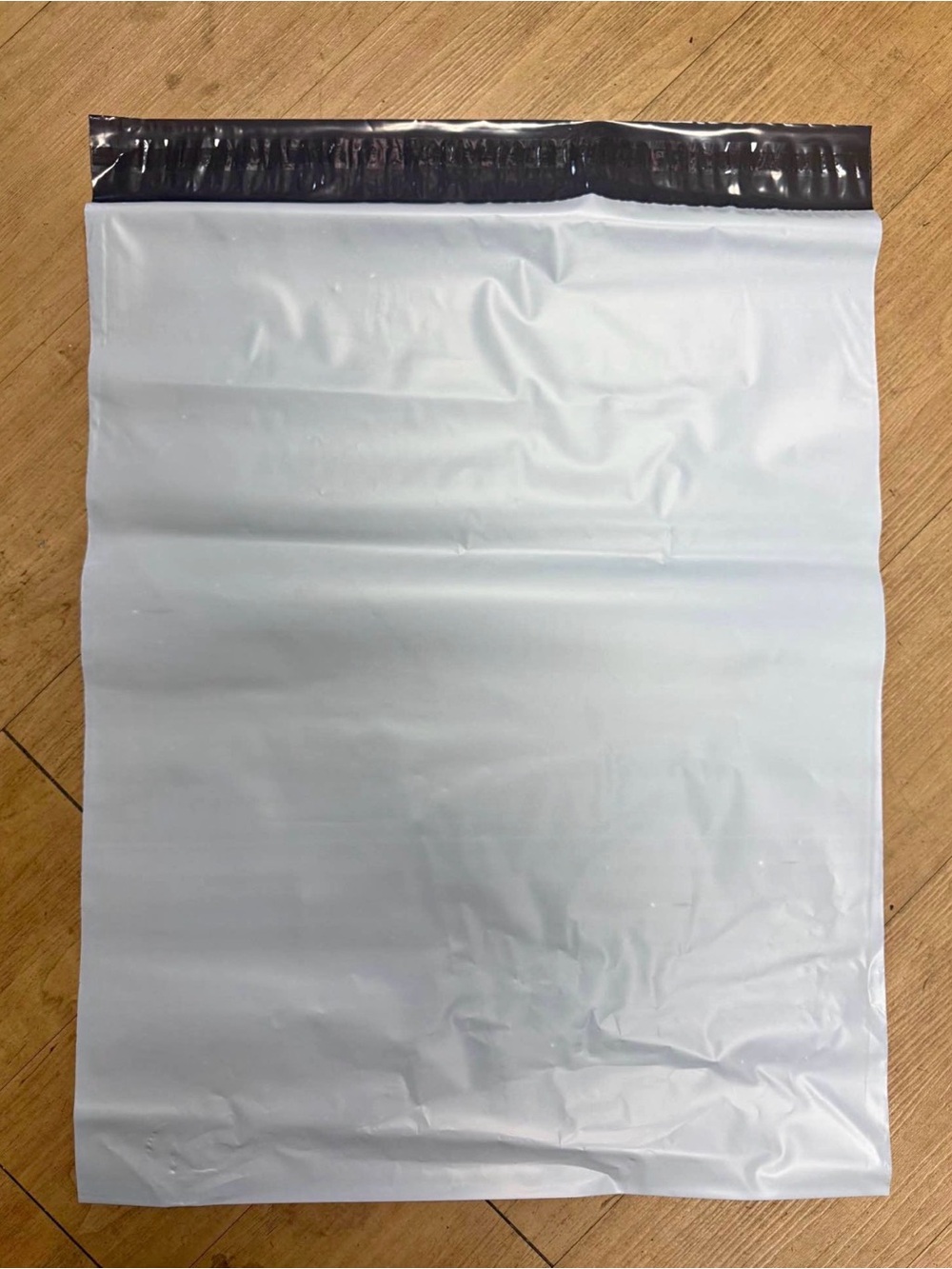White Poly Mailer with Peel & Seal Strip